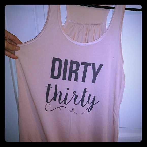 Dirty Thirty Tank Top - Picture 1 of 5